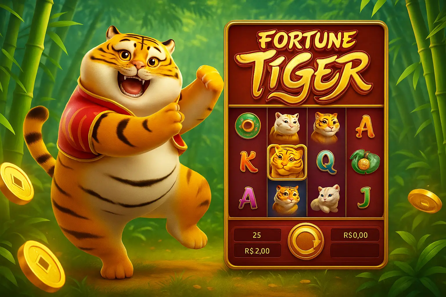 Fortune Tiger é um jogo imperdível no BRGAME Casino