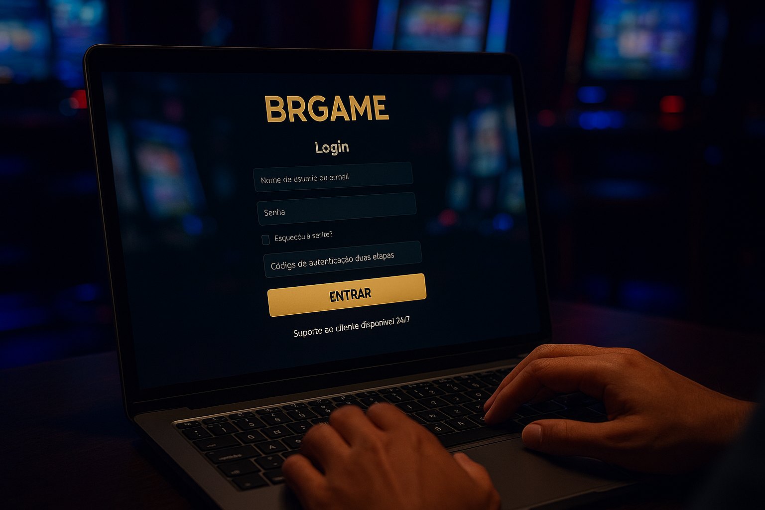 Login no Cassino BRGAME
