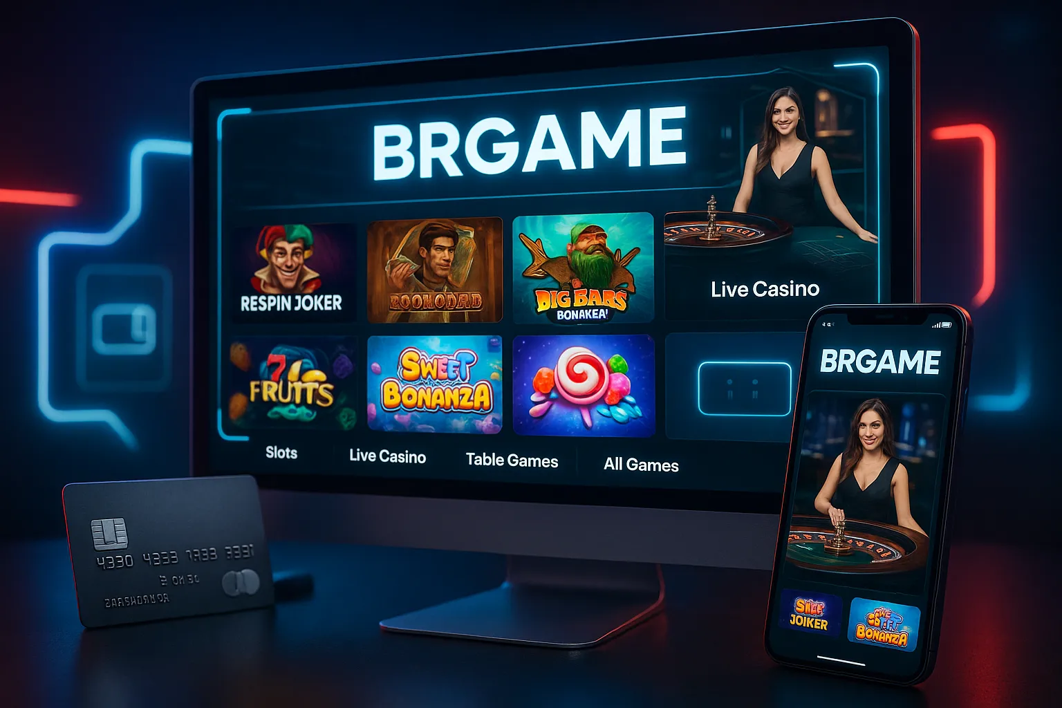 Jogos de cassino online inovadores e emocionantes na BRGAME
