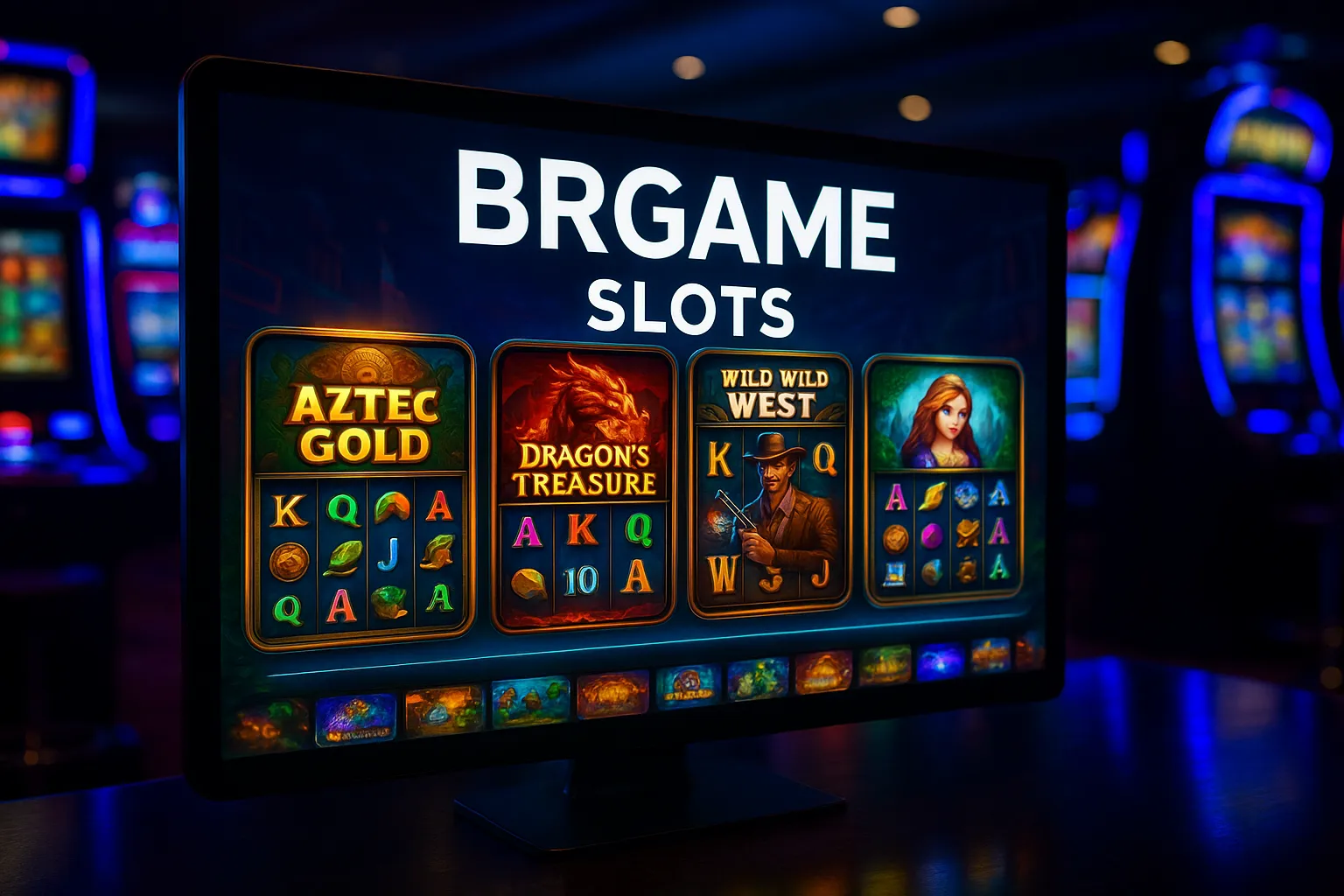 Explore o mundo das slot machines no BRGAME Casino